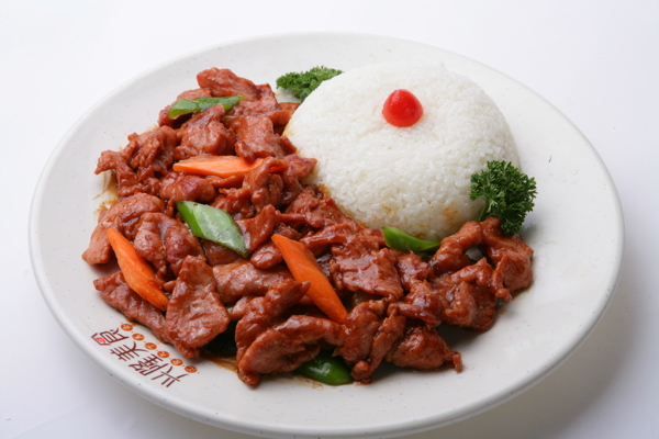 蓋澆飯圖片