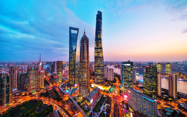 新时代地标建筑上海中国