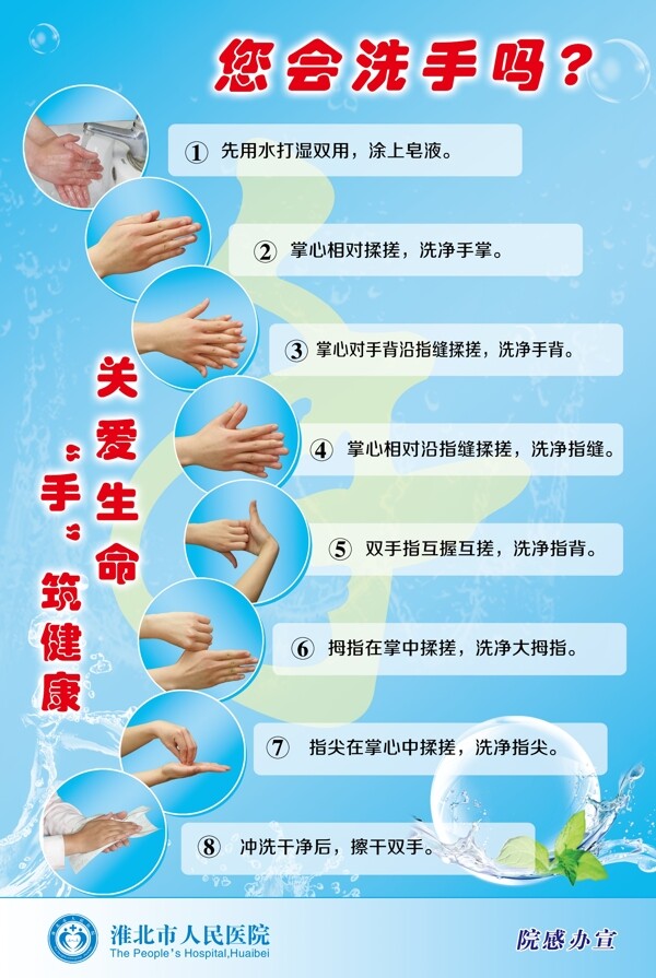 洗手海報(bào)