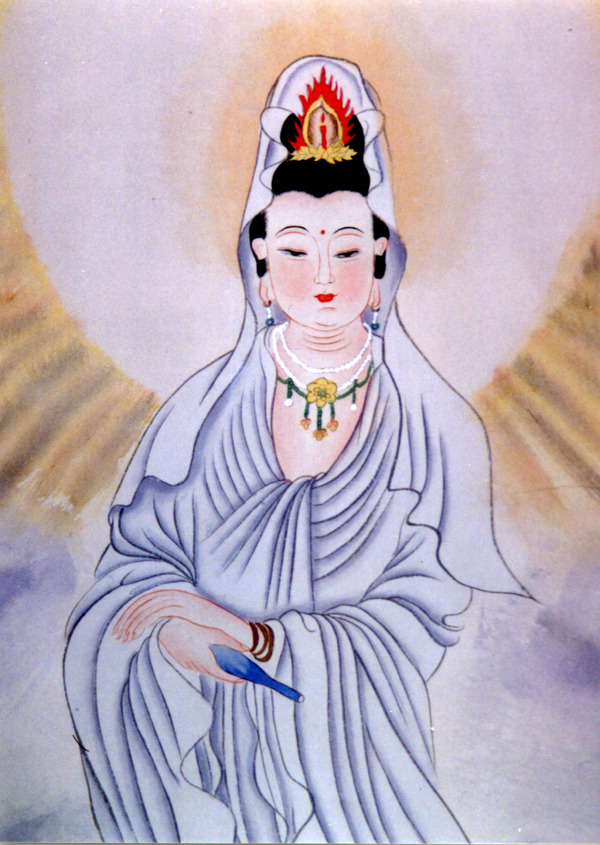 觀音神仙佛像國畫0043