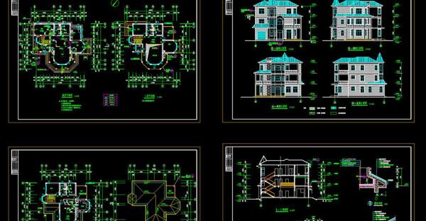 別墅設計建筑圖
