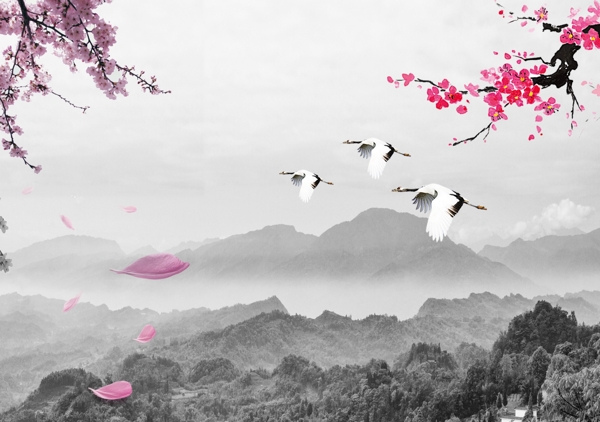 中國風(fēng)背景