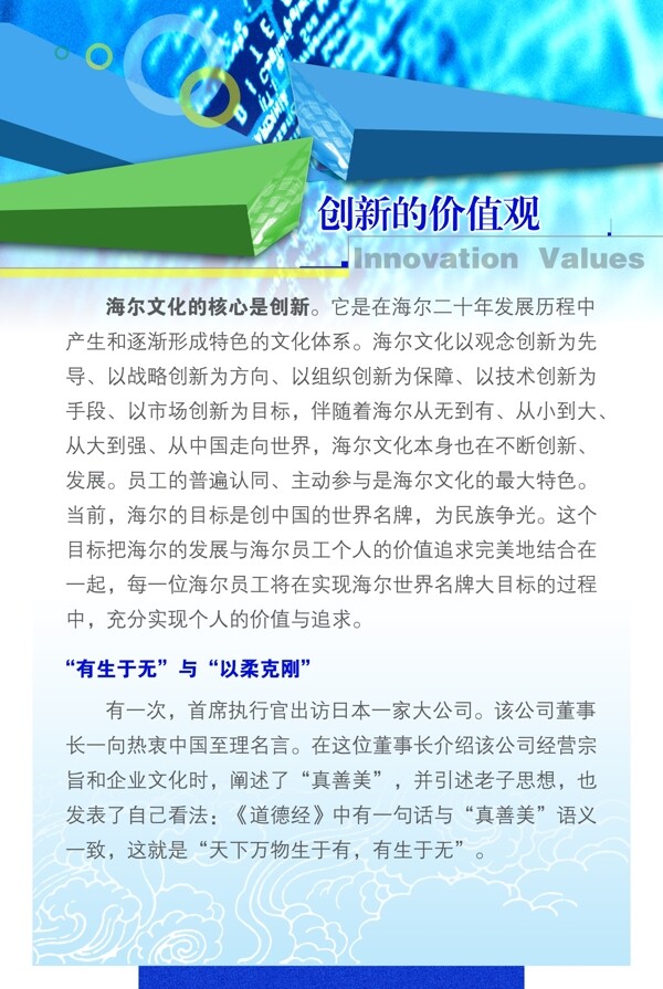 企業(yè)價(jià)值觀介紹
