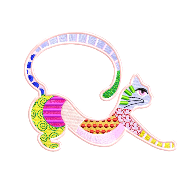 貼布卡通動(dòng)物貓免費(fèi)素材
