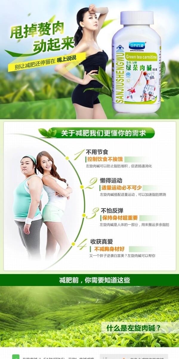綠茶肉堿膠囊