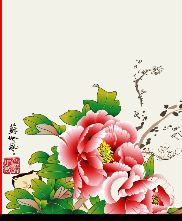矢量花鳥圖片