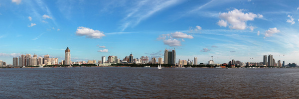 哈尔滨江边图片