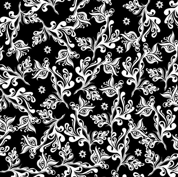 歐美花紋2327矢量EPS