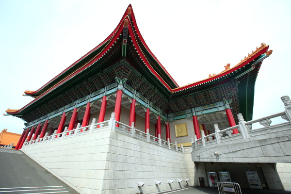 台北国家音乐厅建筑风景图片