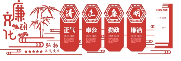 廉政文化墻