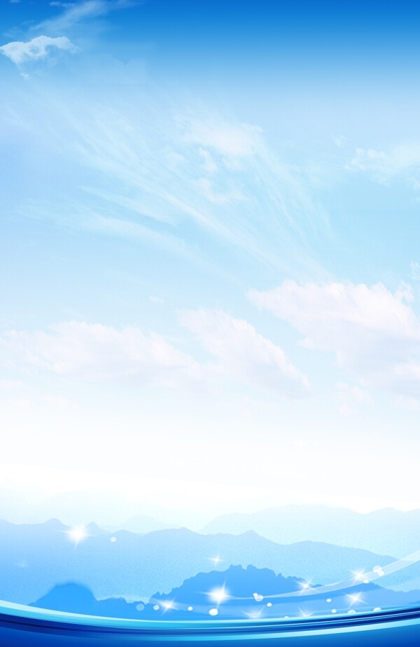 藍(lán)色背景