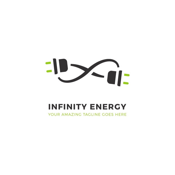 无限能源标志logo模板
