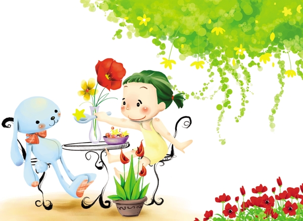 手繪插畫(huà)圖片