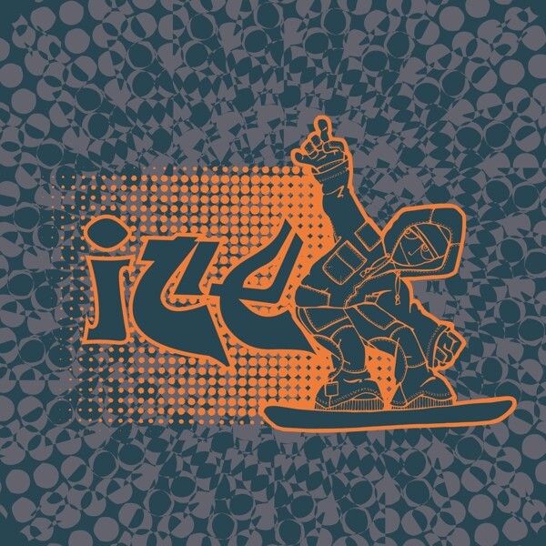 印花矢量圖T恤圖案圖文結(jié)合人物男孩免費(fèi)素材