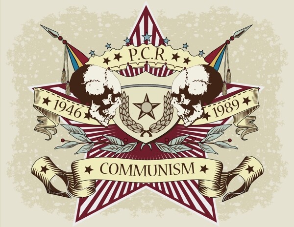印花矢量圖文字英文色彩白色免費素材