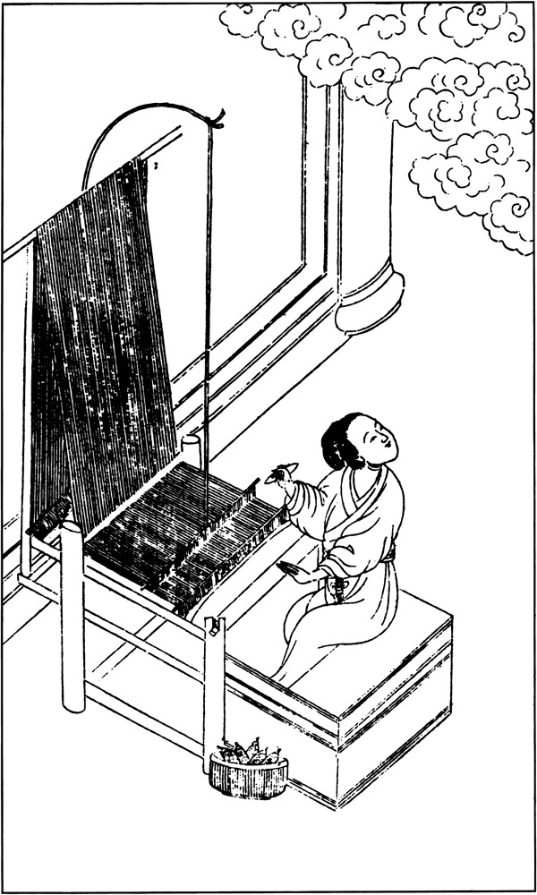 古版畫(huà)教化類(lèi)人物畫(huà)矢量EPS格式0459