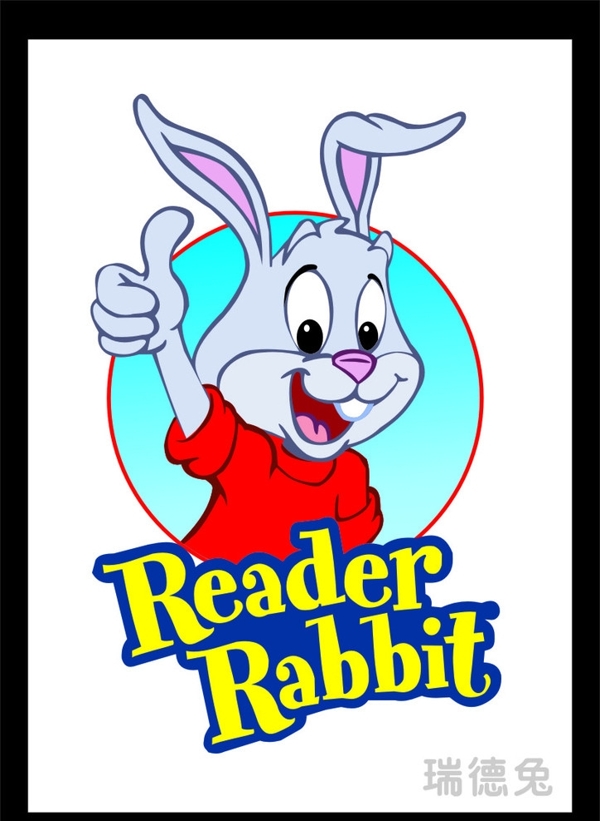 卡通兔疯狂兔红衣兔图片