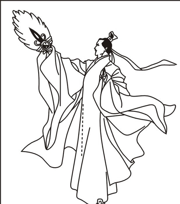 孔明圖片