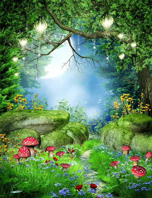 樹林紅菇玄關(guān)圖
