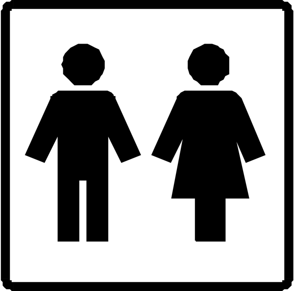 男性和女性图标图片