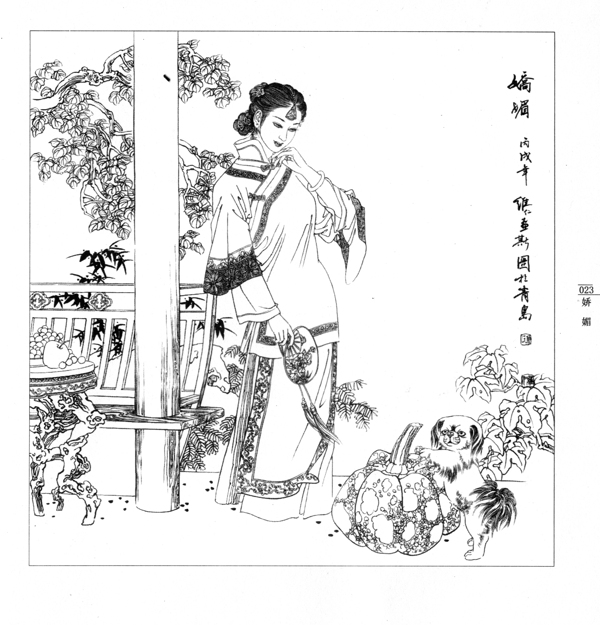 白描圖片