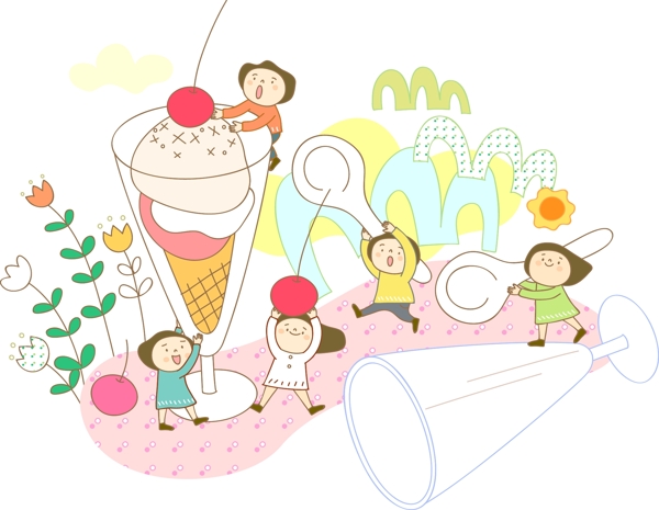 卡通人物甜點(diǎn)