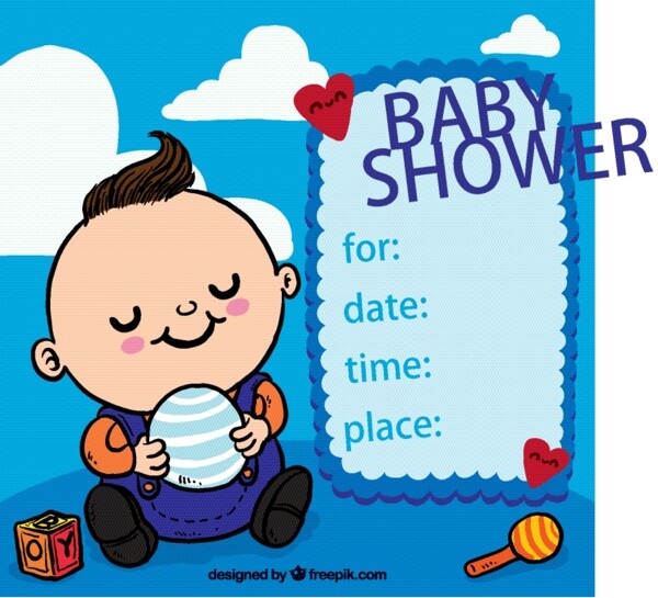 婴儿洗澡卡图片