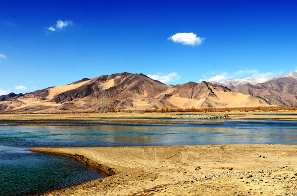 雅鲁藏布江风景