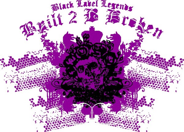 歐美花紋7246矢量CDR