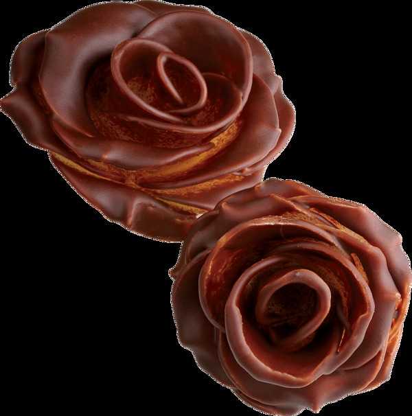 玫瑰花巧克力免抠png透明图层素材