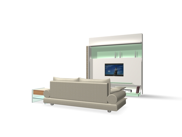 客廳3D模型