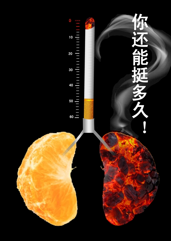 戒煙公益海報