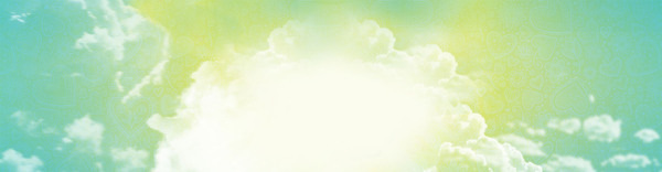 天空加花紋banner背景圖
