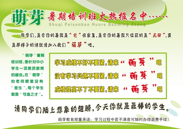 培訓(xùn)彩頁圖片