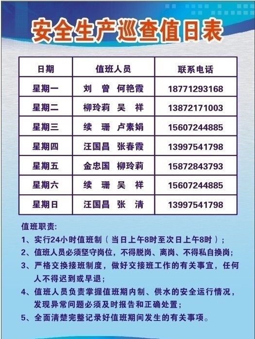 制度牌