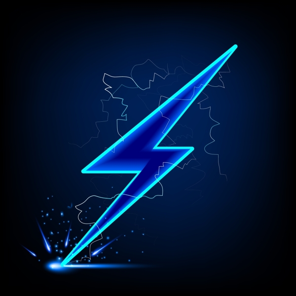 閃電光效