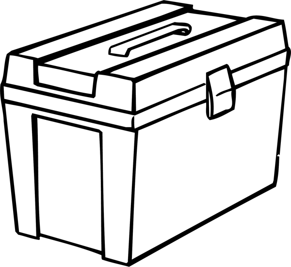 工具箱矢量圖