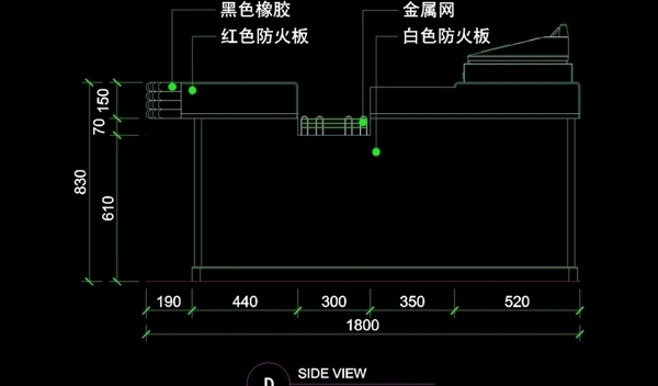 超市用具之CAD設(shè)計(jì)圖片