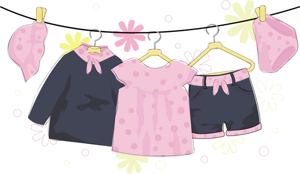 卡通兒童衣服服裝