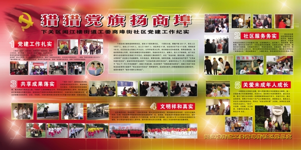 社區(qū)展板圖片