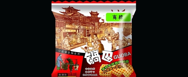 鍋巴包裝圖片