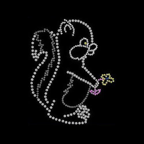 燙鉆可愛卡通卡通動物免費(fèi)素材