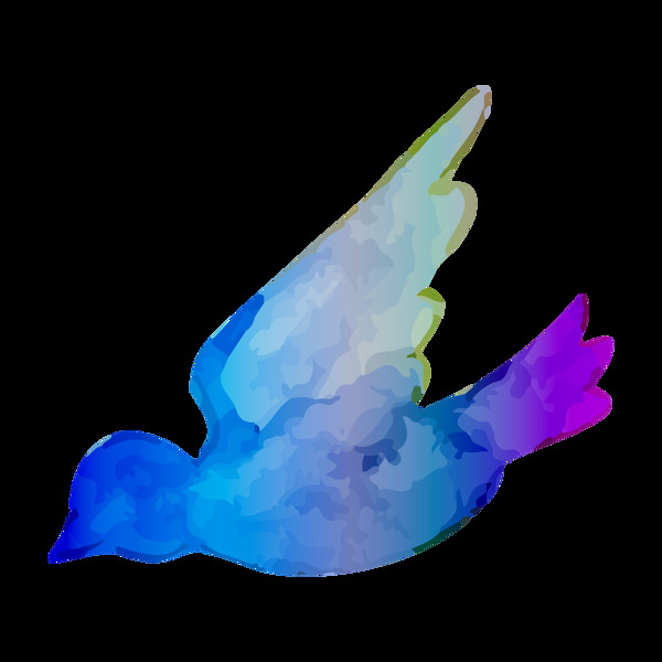 卡通鳥
