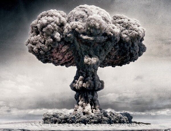 原子弹爆炸震撼
