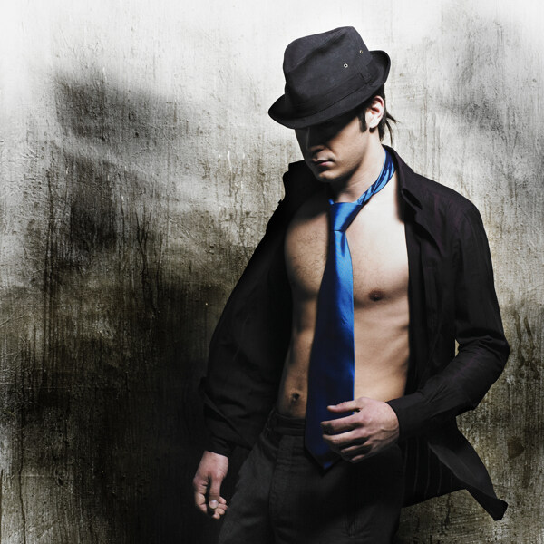 帶領(lǐng)帶的男人圖片