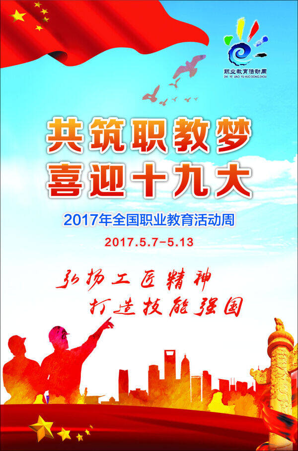 職業(yè)教育展板