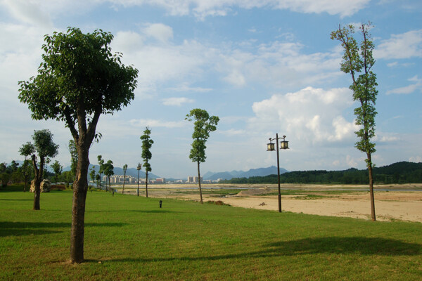 河邊風景
