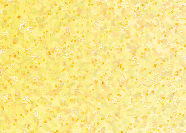 黄底小红点装饰底纹花纹素材