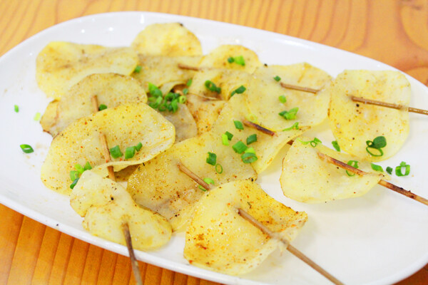 烤土豆圖片