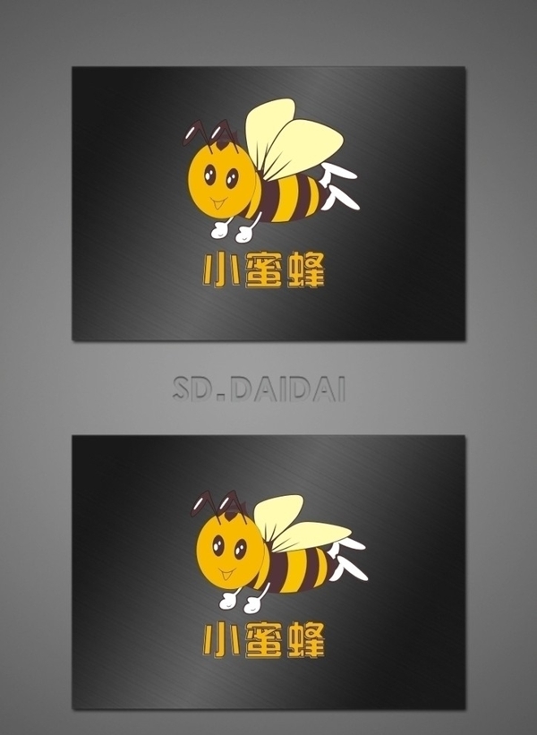 小蜜蜂标志logo图片
